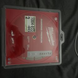 milwaukee 9inch diamond premium saw blade