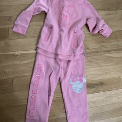 Minnie Mouse Set Little Girls Size 5/6