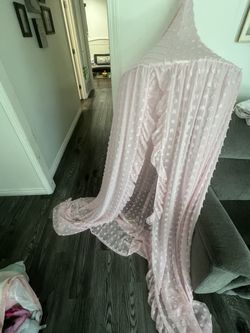 Free Pink Canopy For Bed