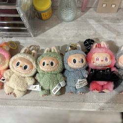 6 Labubu Lot Authentic