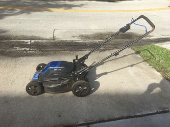Push Lawn Mover Kobalt 80V Battery Operated in Excellent Working  Condition - Battery Not Included 