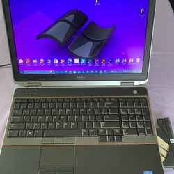 i3 ..i3..DELL LATITUDE  6520….128-SSD  GBcapacity …6.00 GB -RAM .  FASTER  and  READY FOR CLASSES  ON LINE OR