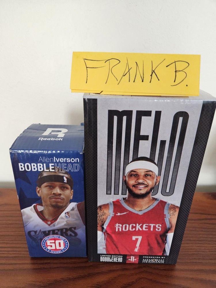 Iverson & Carmelo Bobbleheads,All Products : American Fashion Style Bags On Sale