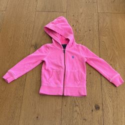 Pink Polo Ralph Lauren Hoodie - 4t