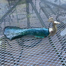 Vintage Avon Peacock Perfume Bottle 