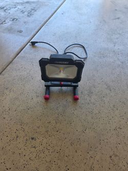 Husky plug in work light