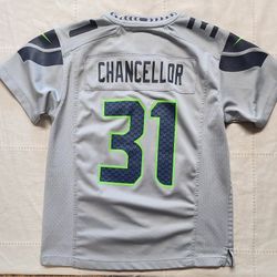 Kam Chancellor Seattle Seahawks Football Jersey Youth Medium 