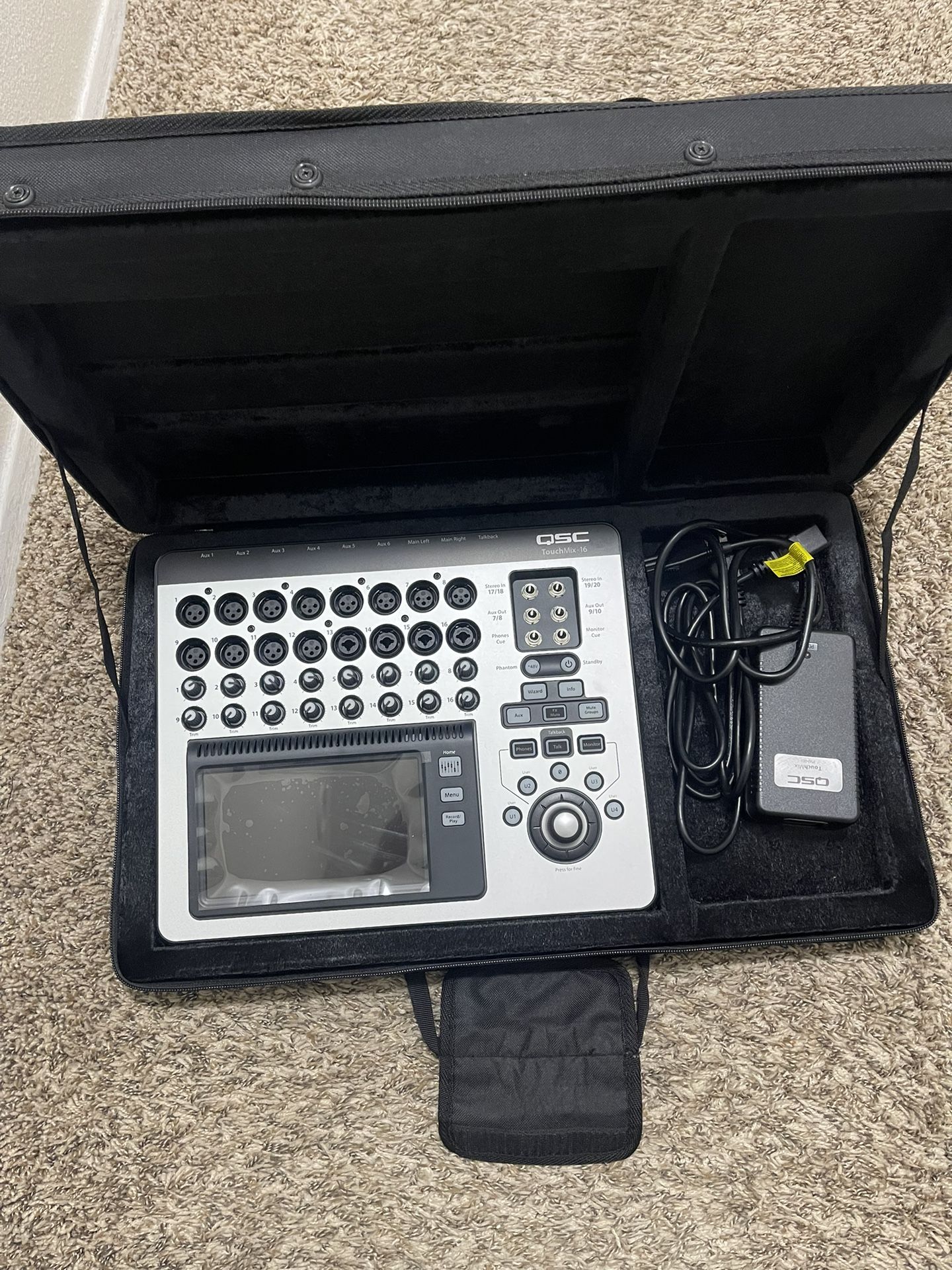 QSC 16 Channel Mixer OPEN BOX NOT USED