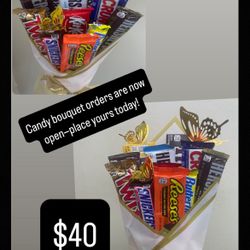 Candy Chocolate Bouquets