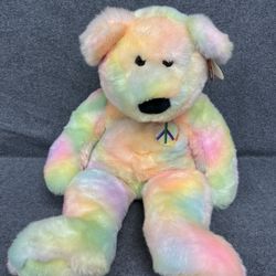 TY Beanie Babies Buddies Extra Large 30" Peace Bear 1999 w/tag
