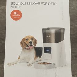 WOpet Automatic WiFi Pet Dog Cat Feeder with App Control - Brand New in Box