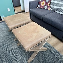 Ottomans (set of 2)