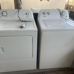 Washer and Dryer Set- Amana