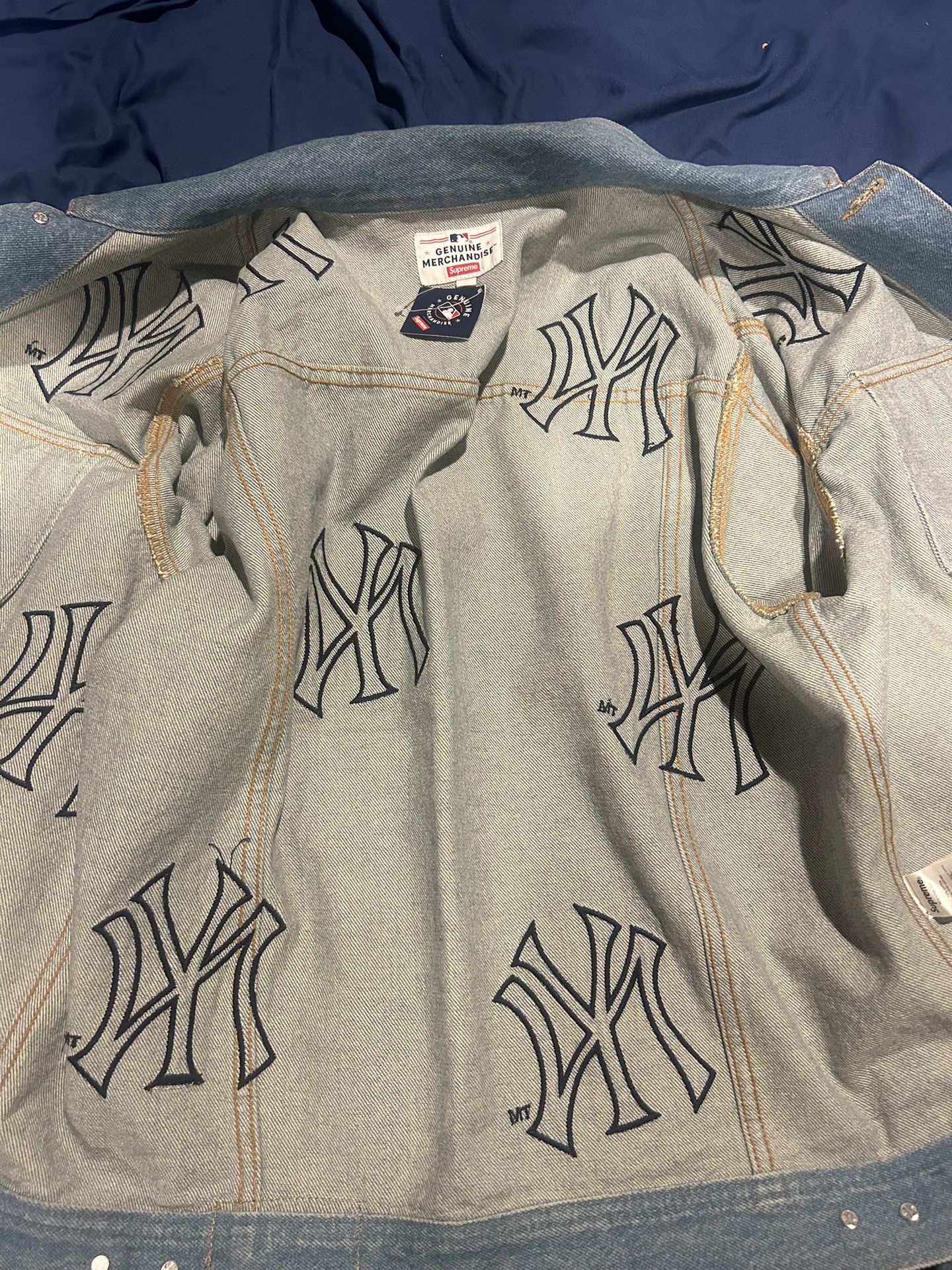 Supreme x Yankees Denim Jacket 