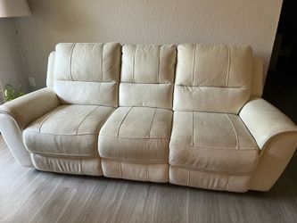 Reclining Sofa and single seat sofa (also reclining and this one is electric)