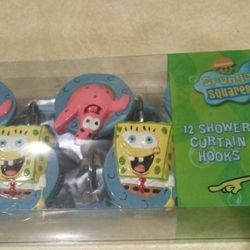 12 SHOWER CURTAIN HOOKS