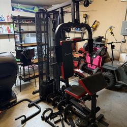 Home Gym With Extra Equipment 