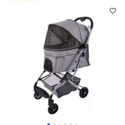 Dog Stroller + Shampoo+ Doggy Eating Plates 