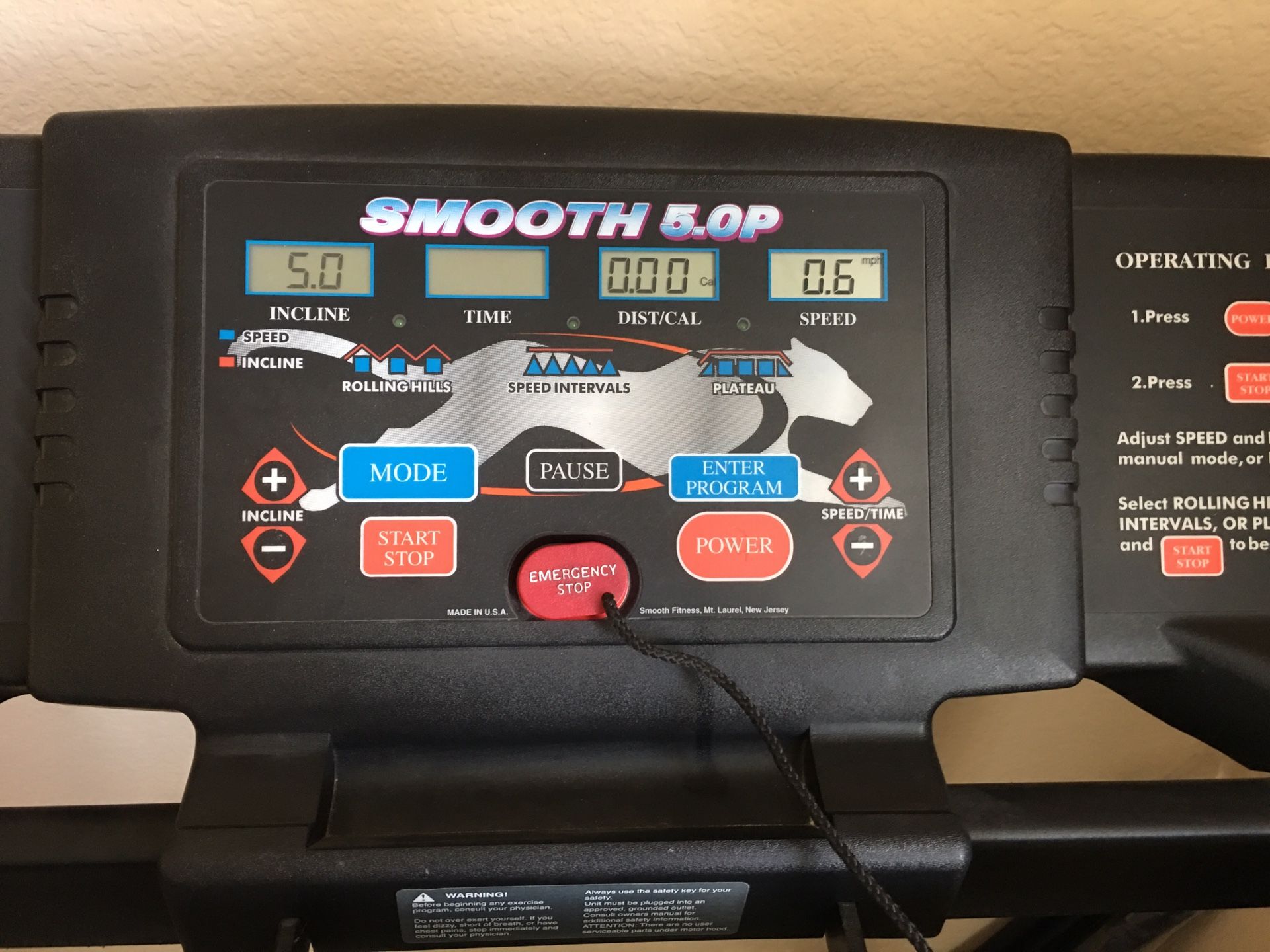 Treadmill Smooth 5.0P