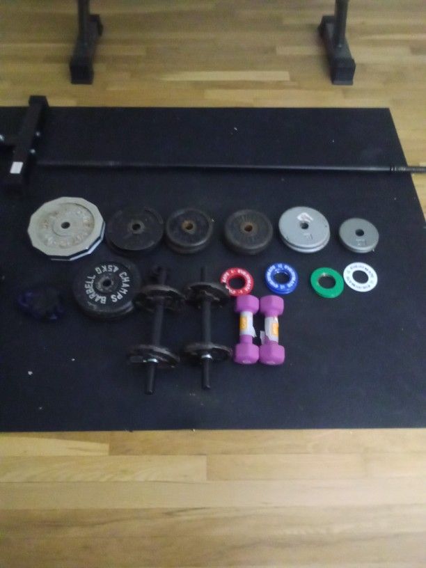 Weight Lifting Set