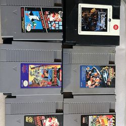 Nintendo Game Lot Including Rare Games. Vice: Project Doom, Deathbots, Back To The Future, Etc. 