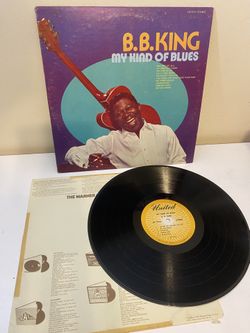 B.B. King My Kind of Blues lp vinyl record album US 7724 vintage 12” Play tested VG