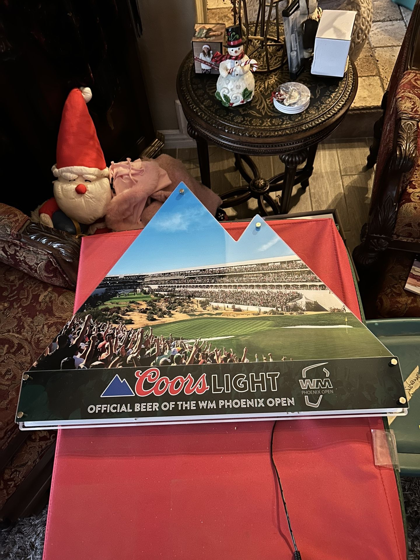 Coors Light Neon Phoenix Open Sign