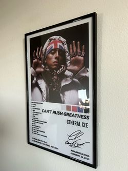 Central Cee album cover poster
