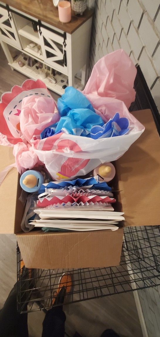 Baby Gender Reveal Items
