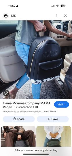 Llama Momma Diaper bag