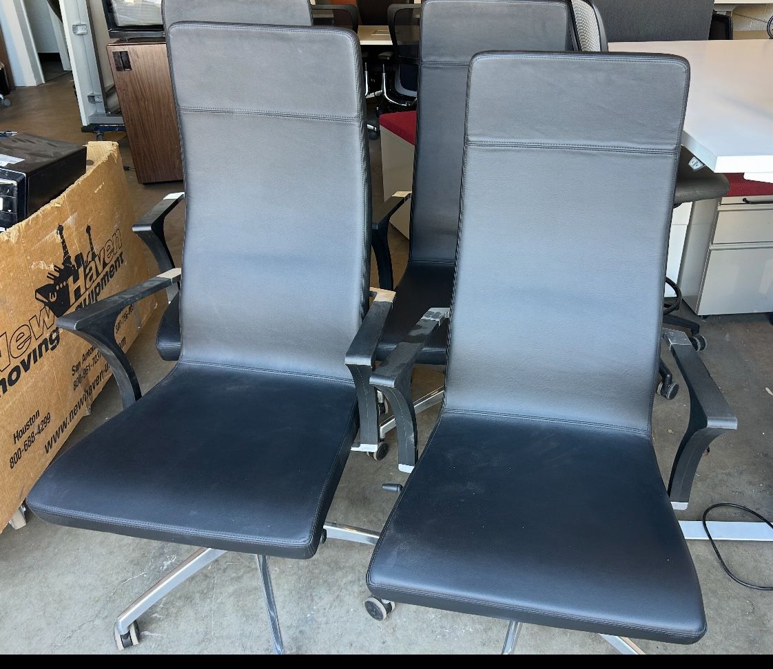 David Edward Executive High back Aspen LEATHER Office Chairs