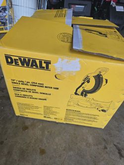 Dewalt dw713 10 in miter saw new $250 price is there firm// nueva Precio Firme $250