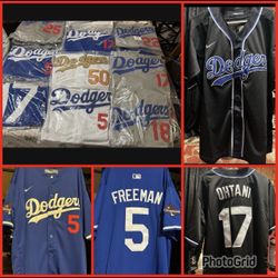 Dodgers Jerseys 50 Each  Look at Description For Info