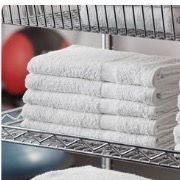 White Cotton Bath Towels 20