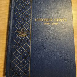 LINCOLN CENTS ALBUM