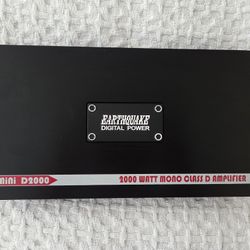Car Amplifier - 2000 Watt Mono Class D Amplifier