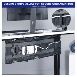 New Under Desk 36 inch Mesh Net Cable Management