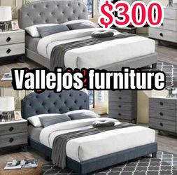 New queen bed