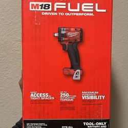 Milwaukee Fuel 1/2” Impact Wrench Brand New.! New Generation Tool Only
