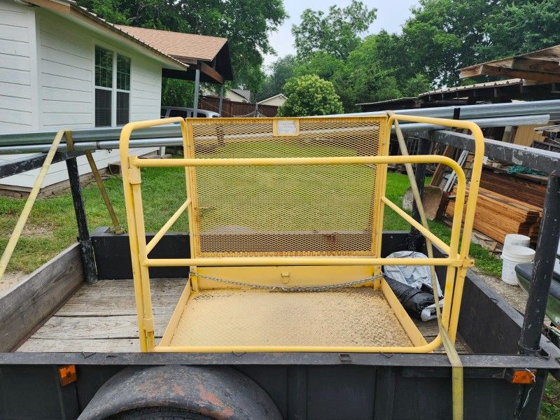 48x40 Forklift Aerial Platform/48x40 Plataforma Para Forklift