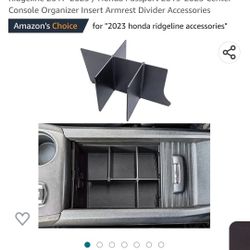 Honda Pilot Console Organizer