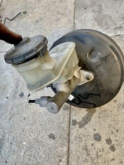 Acura Tl Booster From Manual Trans 05 Big Brake Brembos 