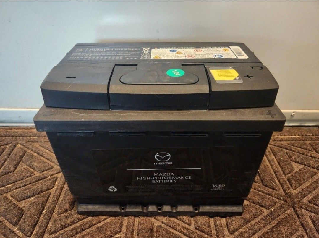 New Car Battery.