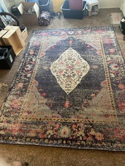 Turkish Navy Area Rug