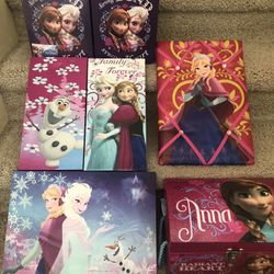 Disney Original Frozen Movie Anna Elsa Room Decor Wall Decorations Pictures Memory Boxes