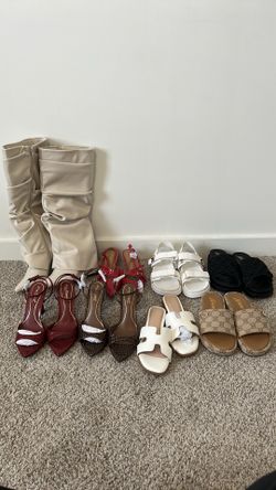 Zapatos nuevos, todos por $200