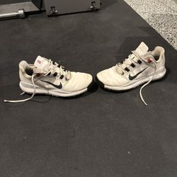 Nike Tiger Woods TW13 Golf Shoes 532622-100 2012 White Red RARE Men's Sz 10