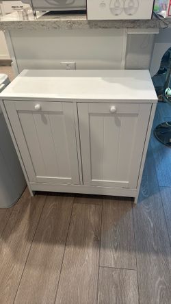 Trash/laundry Cabinet Bin