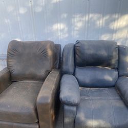 Both Recliners 