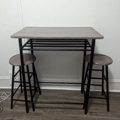 Tall Table & Stools 